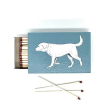 Load image into Gallery viewer, NEW Hand-Painted Petrol Blue Labrador Matchbox Holder