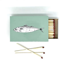 Load image into Gallery viewer, NEW Hand-Painted Mackerel Matchbox Holder