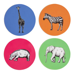 In The Wild Coasters Set x4